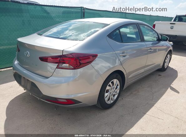 5NPD74LF9LH604089 2020 HYUNDAI ELANTRA Silver Tył prawy