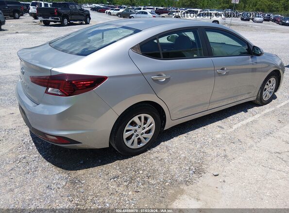 5NPD74LF9LH607901 2020 HYUNDAI ELANTRA Silver Задня права чверть