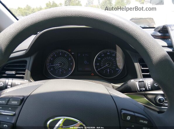 5NPD74LF9LH607901 2020 HYUNDAI ELANTRA Silver Вид задніх сидінь