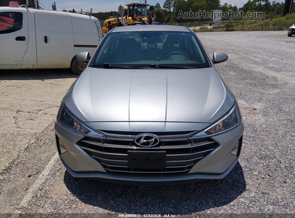 5NPD74LF9LH607901 2020 HYUNDAI ELANTRA Silver Вид щитка приладів
