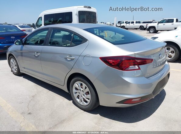 5NPD74LF9LH608823 2020 HYUNDAI ELANTRA Silver Rear left