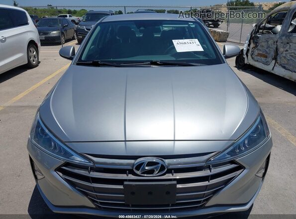 5NPD74LF9LH608823 2020 HYUNDAI ELANTRA Silver Front view