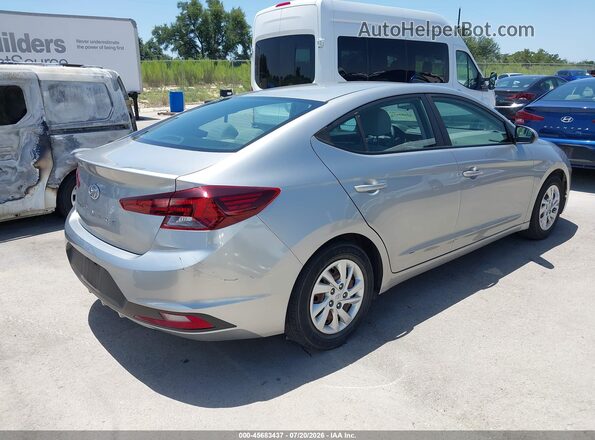 5NPD74LF9LH608823 2020 HYUNDAI ELANTRA Silver Rear right