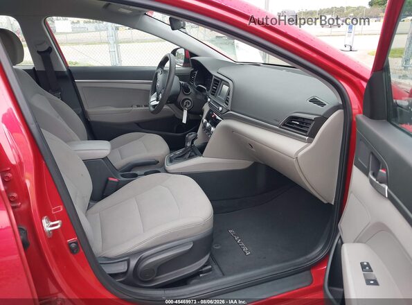 5NPD74LF9LH608918 2020 HYUNDAI ELANTRA Red წინა სალონის ხედი