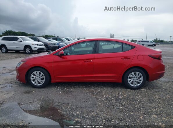 5NPD74LF9LH608918 2020 HYUNDAI ELANTRA Red სალონის 360-გრადუსიანი ხედი