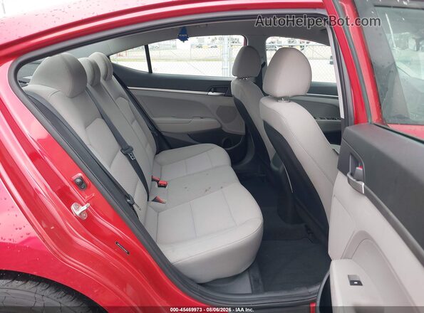5NPD74LF9LH608918 2020 HYUNDAI ELANTRA Red VIN კოდის სტიკერის ხედი