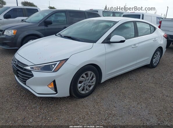5NPD74LF9LH610197 2020 HYUNDAI ELANTRA White Przód lewy
