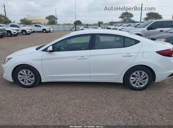 5NPD74LF9LH610197 2020 HYUNDAI ELANTRA White 