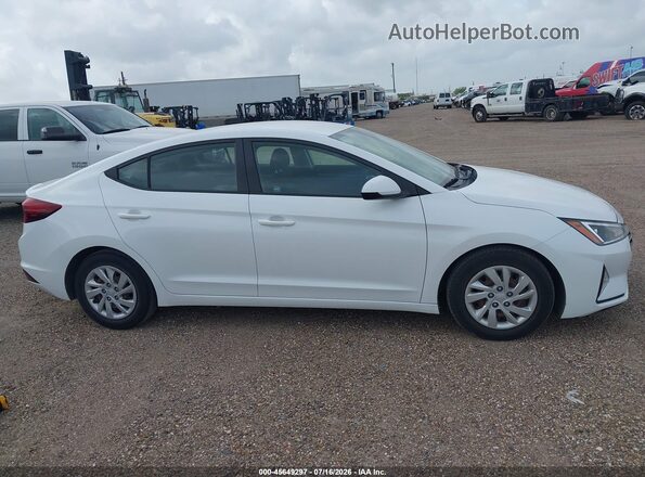 5NPD74LF9LH610197 2020 HYUNDAI ELANTRA White 
