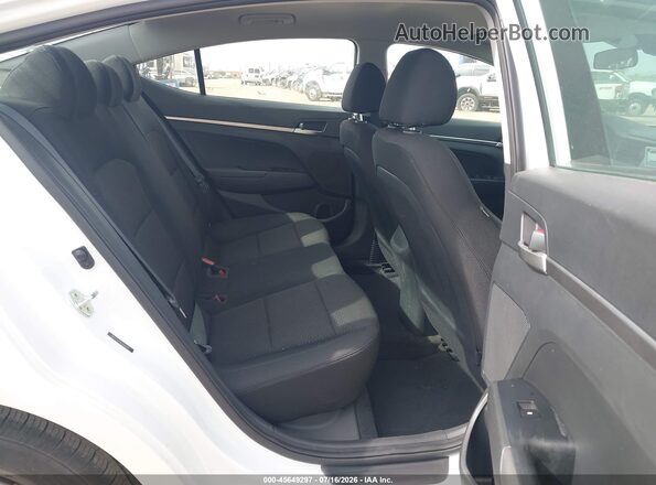 5NPD74LF9LH610197 2020 HYUNDAI ELANTRA White Widok naklejki z numerem VIN