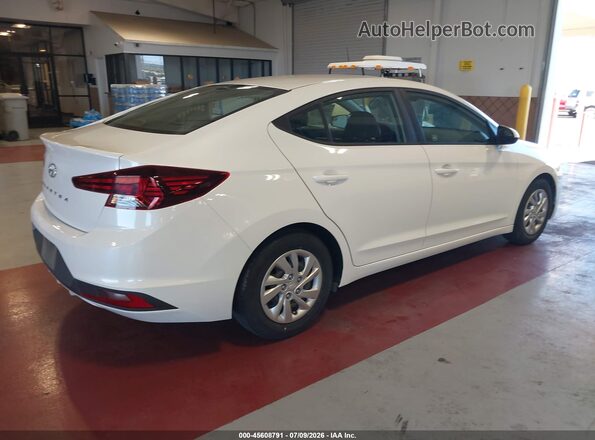 5NPD74LF9LH610653 2020 HYUNDAI ELANTRA Белый Задняя правая четверть
