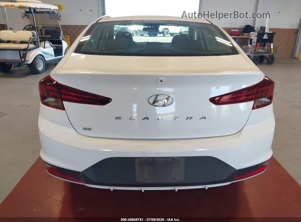 5NPD74LF9LH610653 2020 HYUNDAI ELANTRA Белый Панорамный вид салона 360°