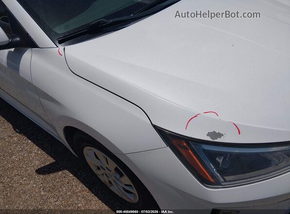 5NPD74LF9LH610765 2020 HYUNDAI ELANTRA White Vista frontal
