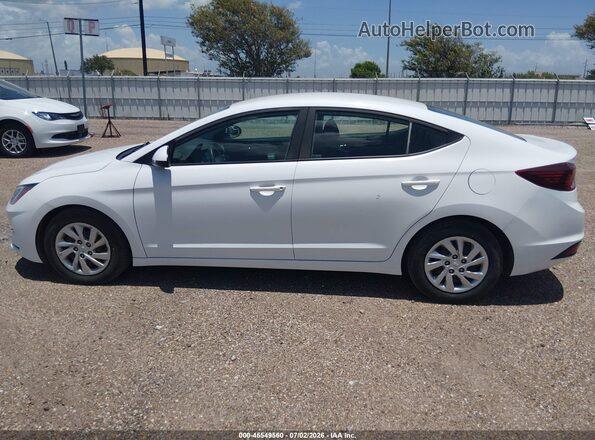 5NPD74LF9LH610765 2020 HYUNDAI ELANTRA White Vista interior de 360 grados
