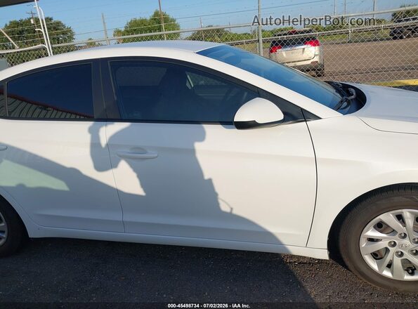 5NPD74LF9LH611219 2020 HYUNDAI ELANTRA White Սալոնի հետևի տեսք