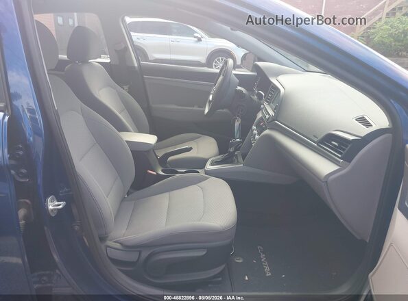 5NPD74LF9LH612001 2020 HYUNDAI ELANTRA Blue Սալոնի դիմացի տեսք