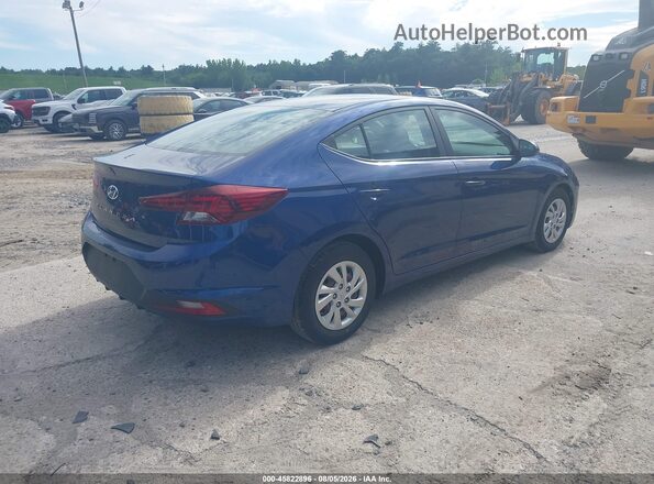 5NPD74LF9LH612001 2020 HYUNDAI ELANTRA Blue Հետևի աջ