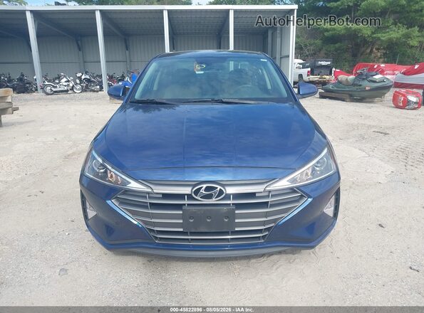 5NPD74LF9LH612001 2020 HYUNDAI ELANTRA Blue Սալոնի 360 աստիճան տեսք