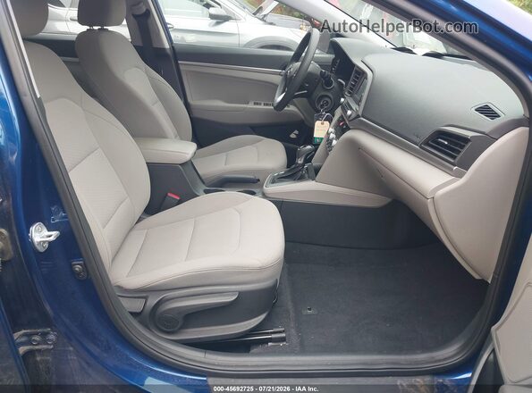 5NPD74LF9LH612287 2020 HYUNDAI ELANTRA Blue Սալոնի դիմացի տեսք