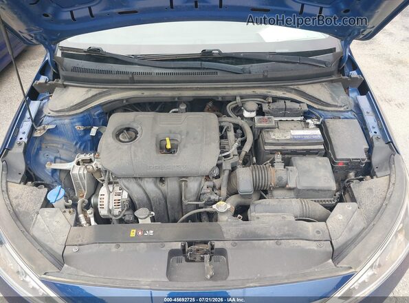 5NPD74LF9LH612287 2020 HYUNDAI ELANTRA Blue Հետևի տեսք
