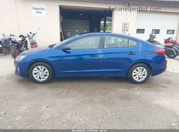 5NPD74LF9LH612287 2020 HYUNDAI ELANTRA Blue 