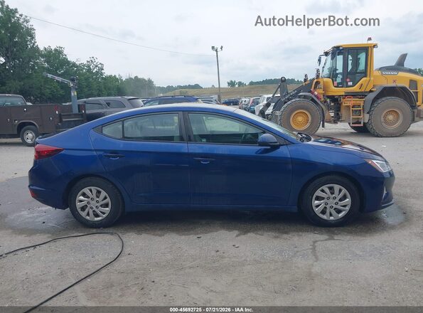 5NPD74LF9LH612287 2020 HYUNDAI ELANTRA Blue 