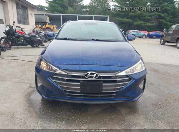 5NPD74LF9LH612287 2020 HYUNDAI ELANTRA Blue Սալոնի 360 աստիճան տեսք