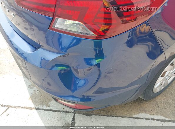 5NPD74LF9LH612726 2020 HYUNDAI ELANTRA Blue Вид спереду