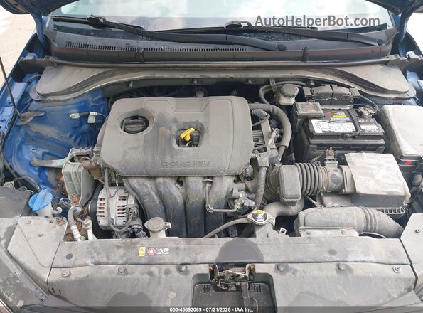 5NPD74LF9LH612726 2020 HYUNDAI ELANTRA Blue Вид ззаду