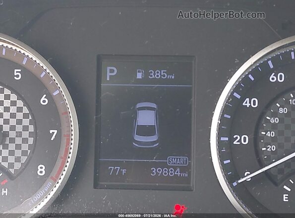 5NPD74LF9LH612726 2020 HYUNDAI ELANTRA Blue 