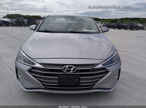 5NPD74LF9LH613598 2020 HYUNDAI ELANTRA Серый Вид задней части салона