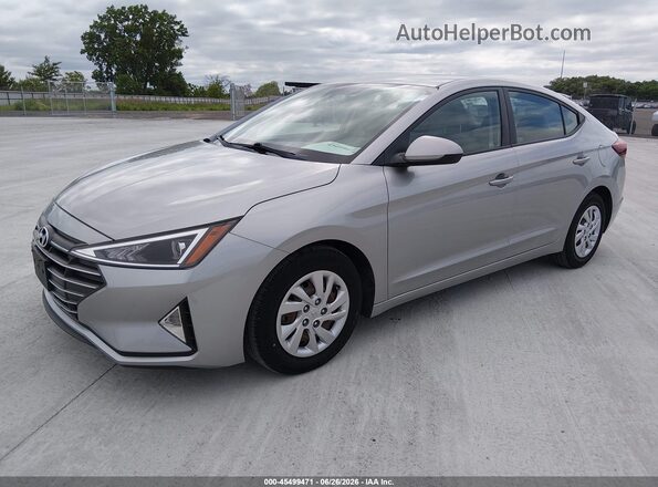 5NPD74LF9LH613598 2020 HYUNDAI ELANTRA Серый Передняя левая четверть