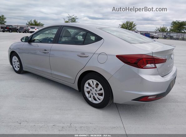 5NPD74LF9LH613598 2020 HYUNDAI ELANTRA Серый Задняя левая четверть