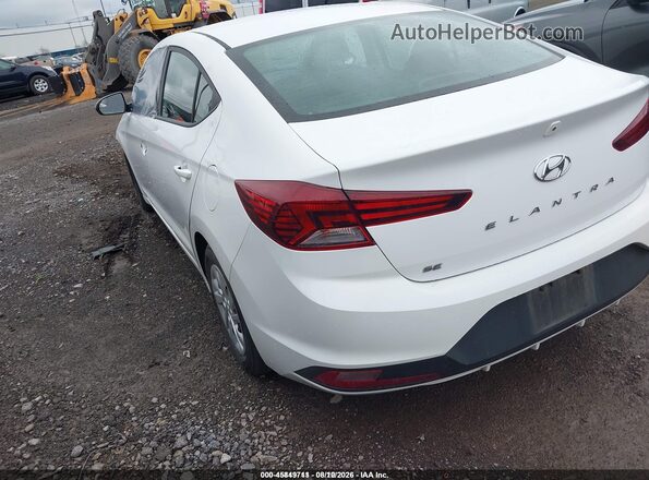 5NPD74LF9LH613911 2020 HYUNDAI ELANTRA White Задня ліва чверть