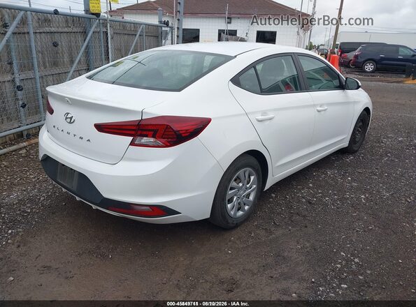 5NPD74LF9LH613911 2020 HYUNDAI ELANTRA White Задня права чверть