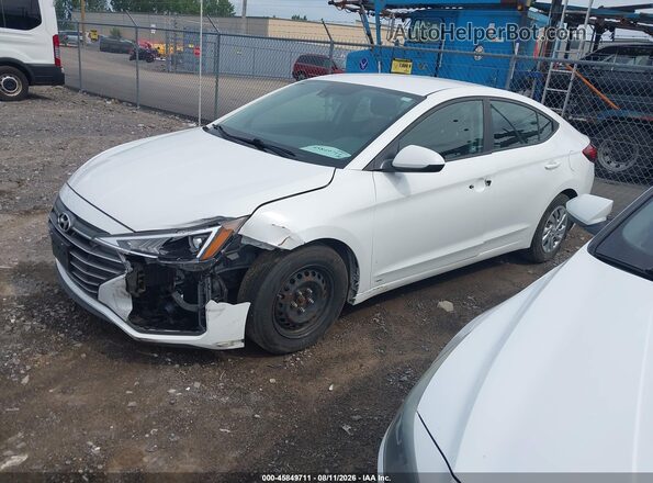 5NPD74LF9LH613911 2020 HYUNDAI ELANTRA White Передня ліва чверть