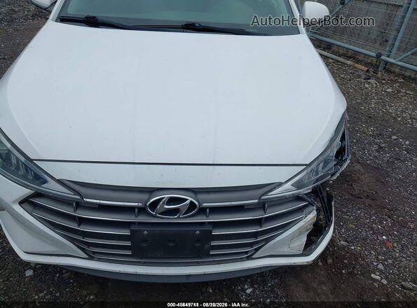 5NPD74LF9LH613911 2020 HYUNDAI ELANTRA White Вид ззаду