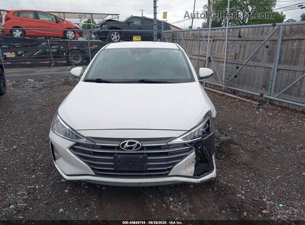 5NPD74LF9LH613911 2020 HYUNDAI ELANTRA White Вид задньої частини салону