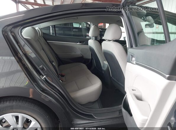 5NPD74LF9LH613990 2020 HYUNDAI ELANTRA Gray Vista de la etiqueta del VIN