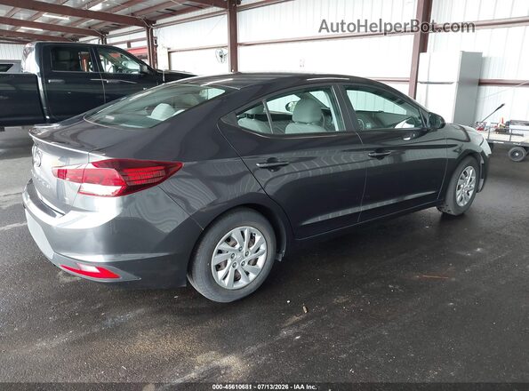 5NPD74LF9LH613990 2020 HYUNDAI ELANTRA Gray Trasero derecho