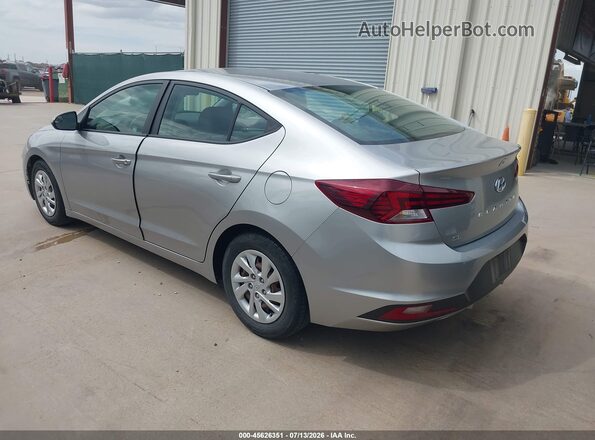 5NPD74LF9LH614010 2020 HYUNDAI ELANTRA Silver უკანა მარცხენა