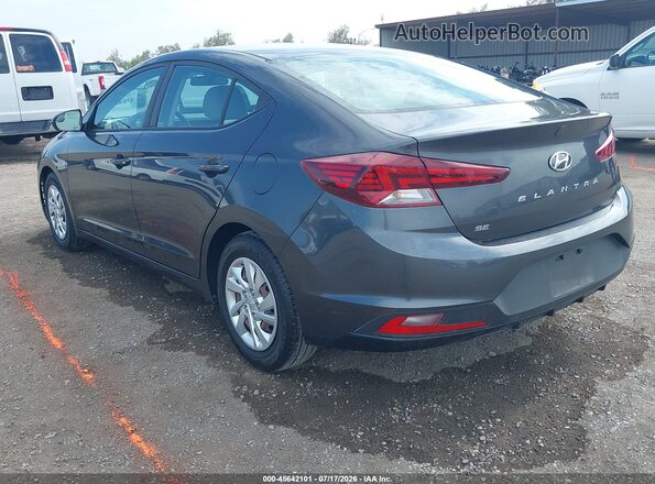 5NPD74LF9LH614105 2020 HYUNDAI ELANTRA Gray უკანა მარცხენა