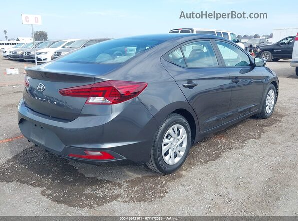 5NPD74LF9LH614105 2020 HYUNDAI ELANTRA Gray უკანა მარჯვენა
