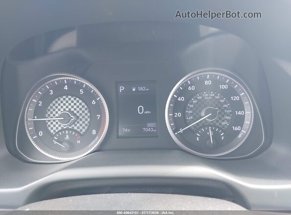 5NPD74LF9LH614105 2020 HYUNDAI ELANTRA Gray უკანა სავარძლების ხედი