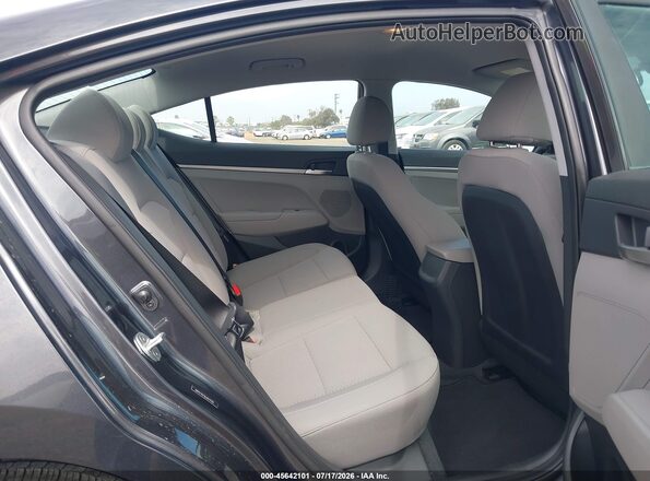 5NPD74LF9LH614105 2020 HYUNDAI ELANTRA Gray VIN კოდის სტიკერის ხედი