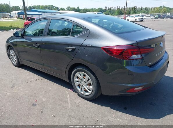 5NPD74LF9LH614329 2020 HYUNDAI ELANTRA Gray Задня ліва чверть