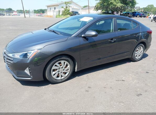 5NPD74LF9LH614329 2020 HYUNDAI ELANTRA Gray Передня ліва чверть