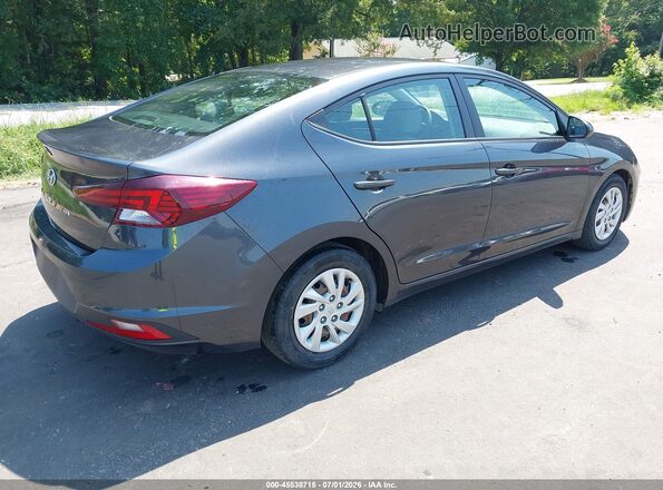 5NPD74LF9LH614329 2020 HYUNDAI ELANTRA Gray Задня права чверть