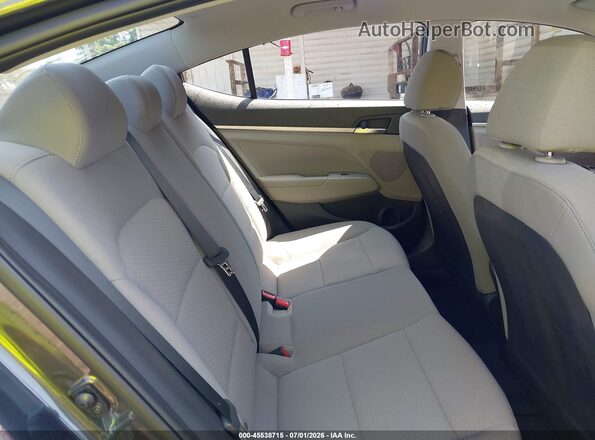 5NPD74LF9LH614329 2020 HYUNDAI ELANTRA Gray Вид наклейки з VIN-кодом