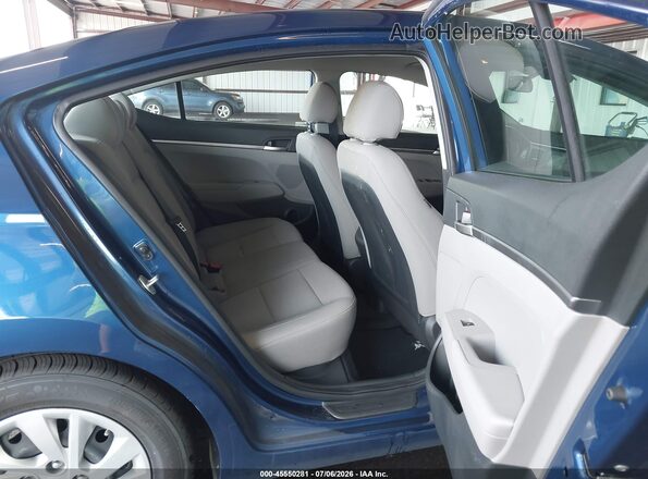 5NPD74LF9LH616307 2020 HYUNDAI ELANTRA Blue VIN կոդի պիտակի տեսք